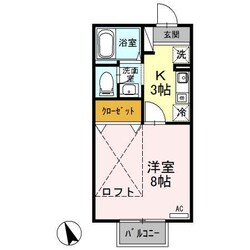 アメニティーハウスの物件間取画像